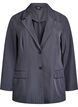 Blazer avec poches et fentes, Gris anthracite, Packshot image number 0