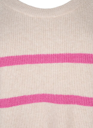 Pull en tricot côtelé à rayures, P.Stone/Rasp.R.Mel., Packshot image number 2