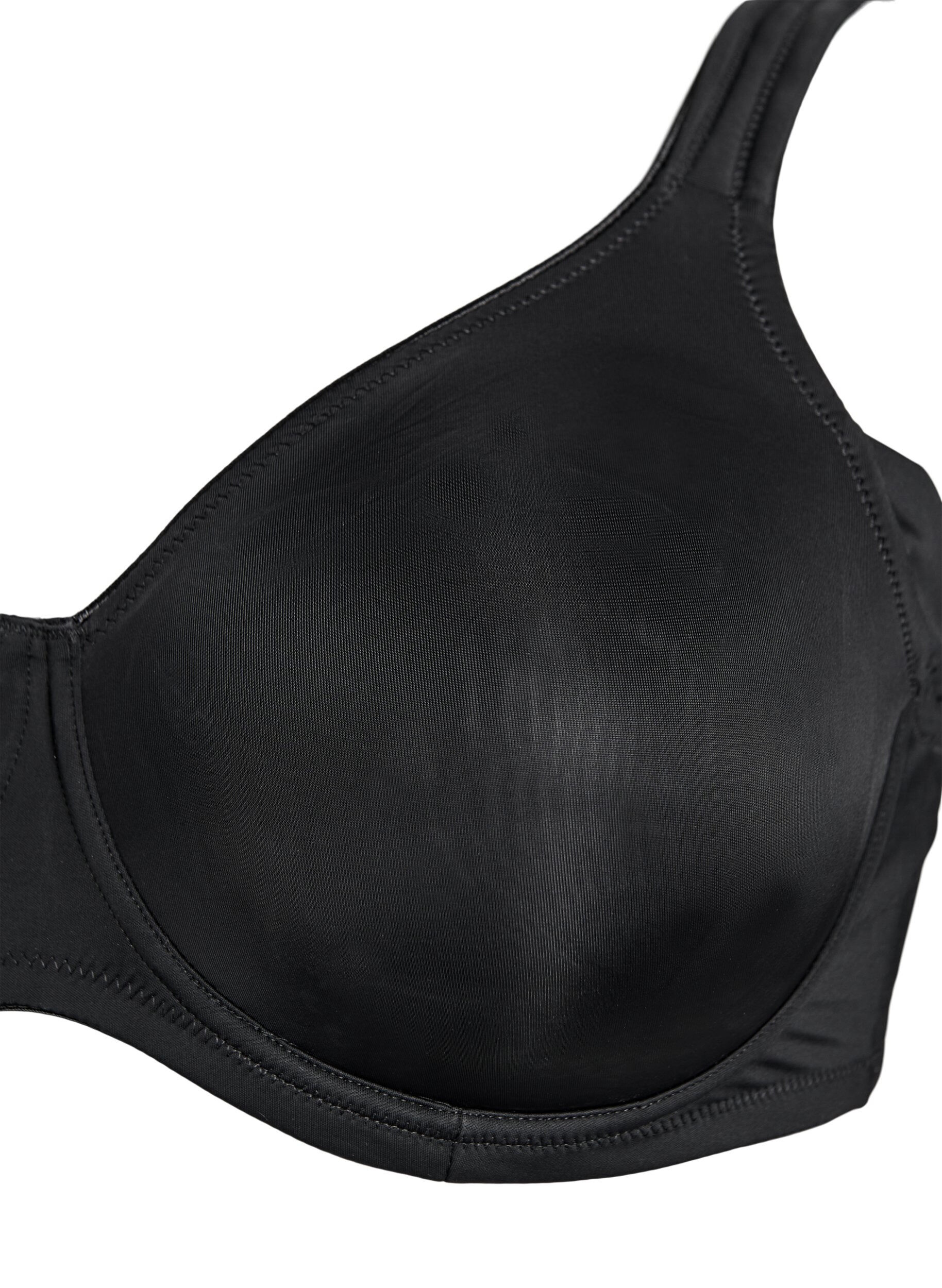 ZizziSoutien-gorge confortable avec armature et bonnets moul&eacute;s, Noir, Packshot image number 2