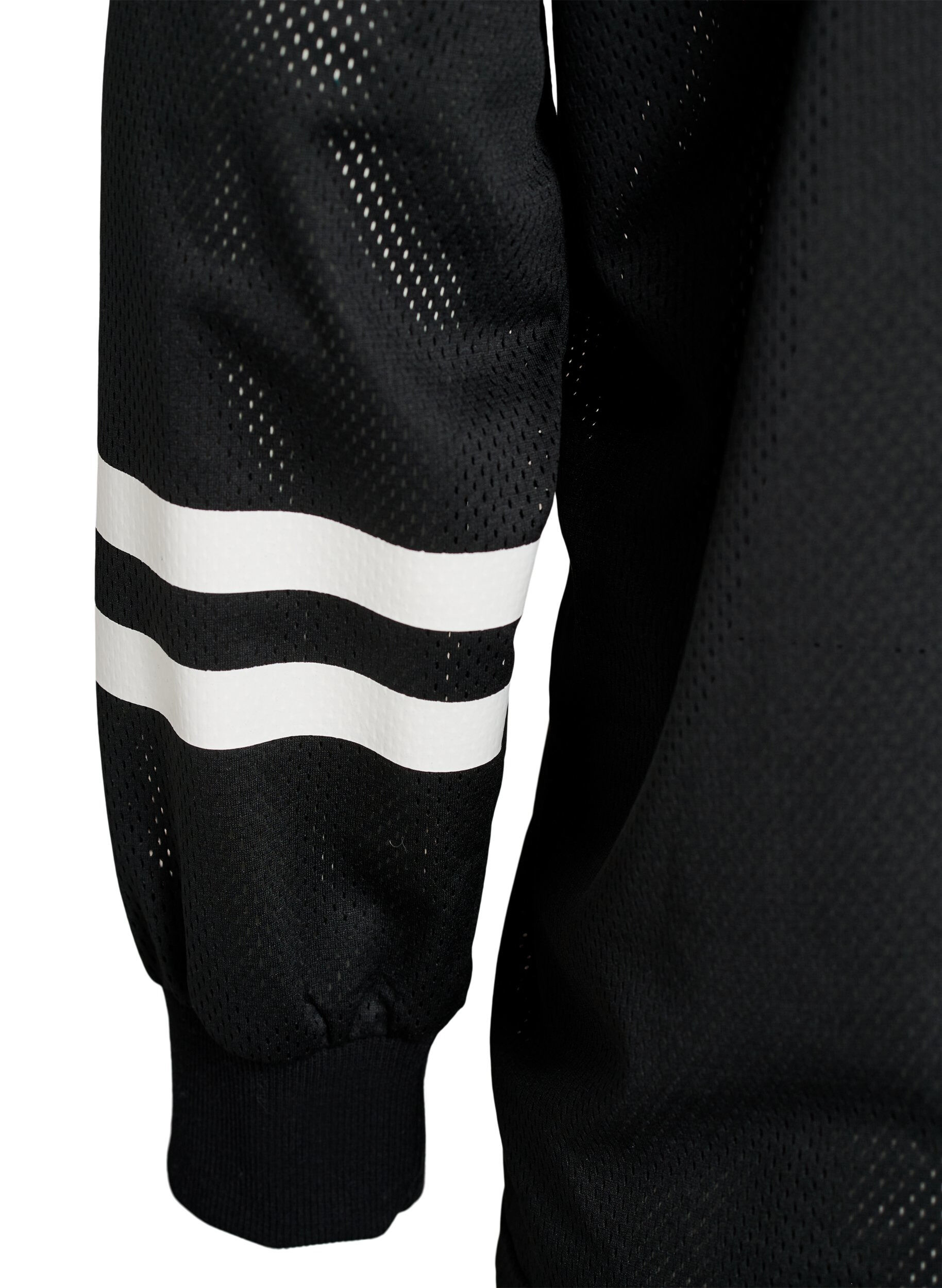 ZizziHaut sportif en maille avec imprim&eacute; texte, Noir, Packshot image number 3