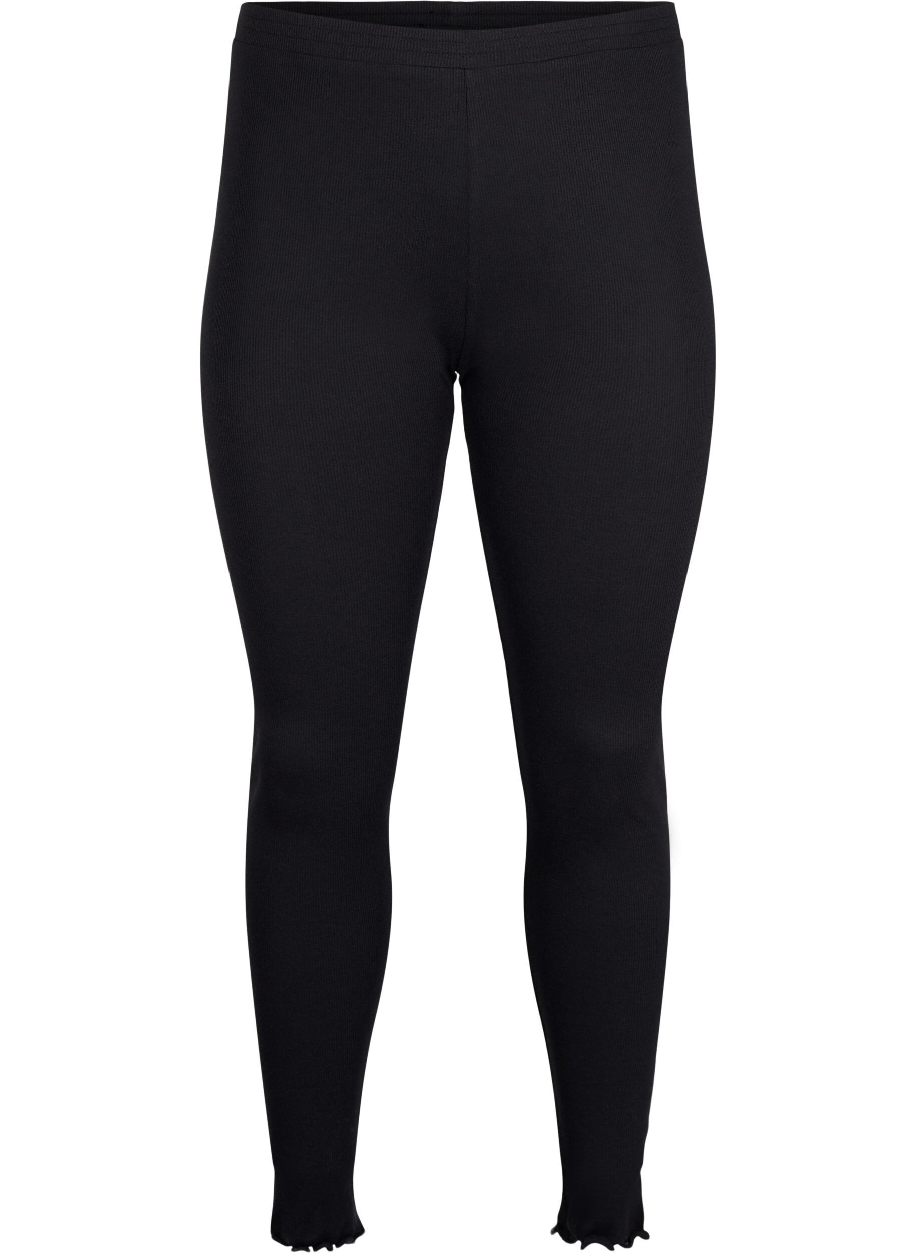 Zizzi Pantalon c&ocirc;tel&eacute; moulant, Black, Packshot image number 0