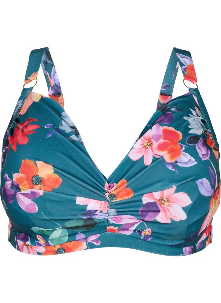 Soutien-gorge de bikini imprimé avec armature, Meave Print, Packshot image number 0