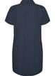 Chemise de nuit en coton &agrave; boutons, Bleu, Packshot image number 1