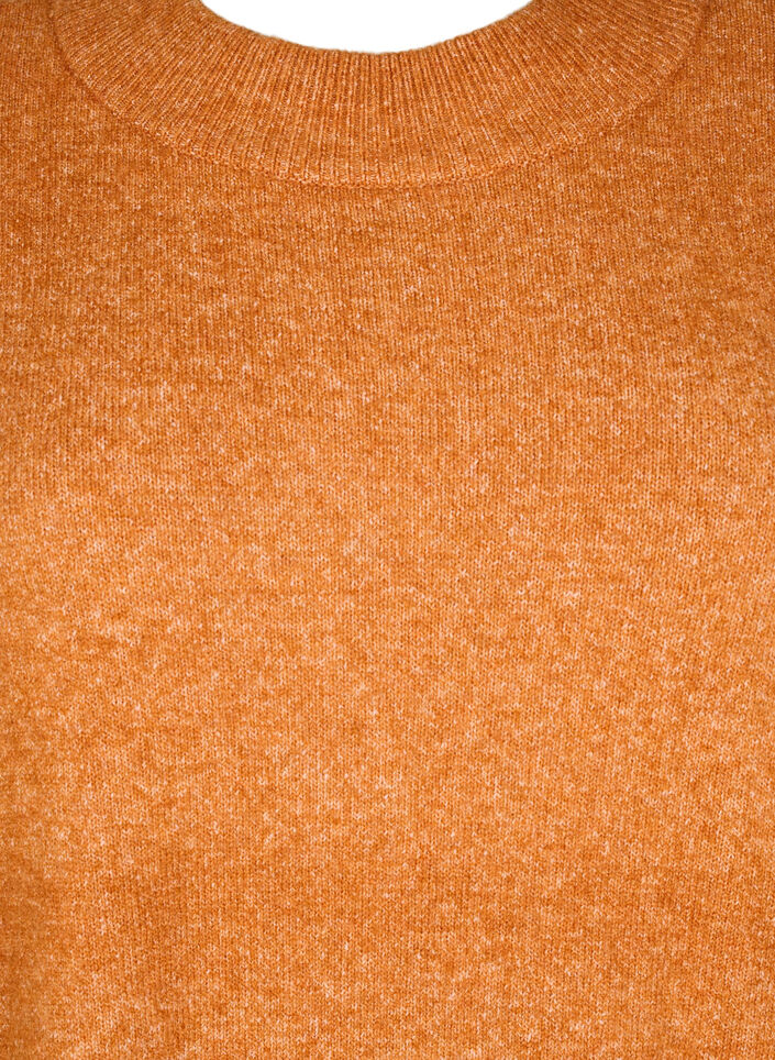 Long chemisier tricoté à manches longues, Autumnal Mel., Packshot image number 2