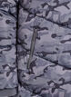 Doudoune longue camouflage, Gris anthracite, Packshot image number 3