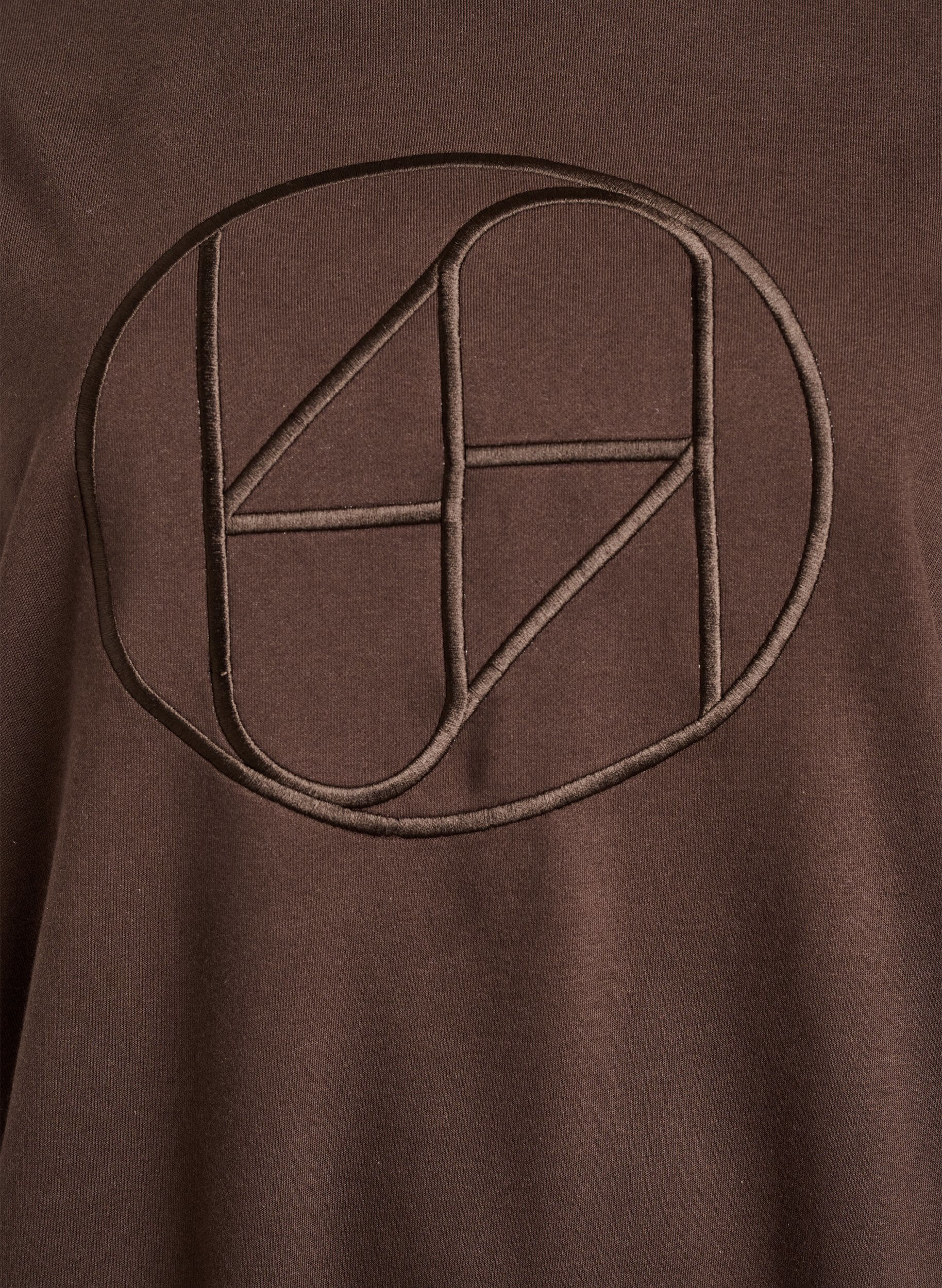 Zizzi Sweatshirt avec motif, Marron, Packshot image number 2