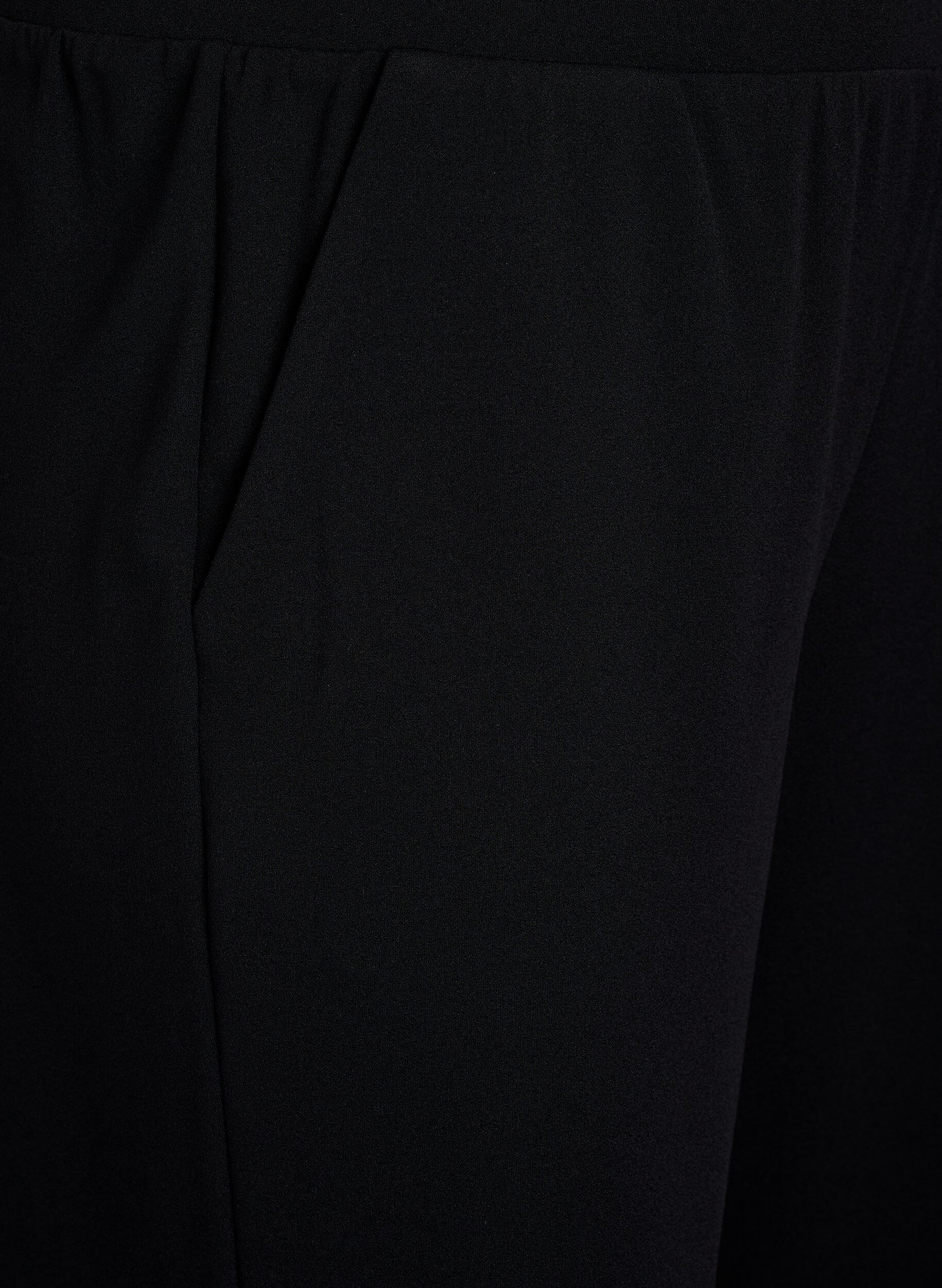 Zizzi FLASH - Culotte taille haute &agrave; coupe ample, Noir, Packshot image number 2