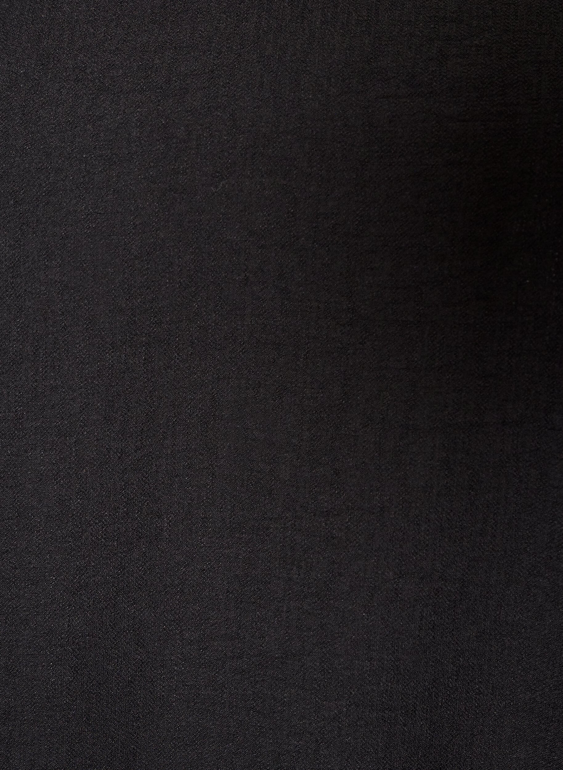 ZizziBlouse en viscose &agrave; col V et coupe ballon, Noir, Packshot image number 2