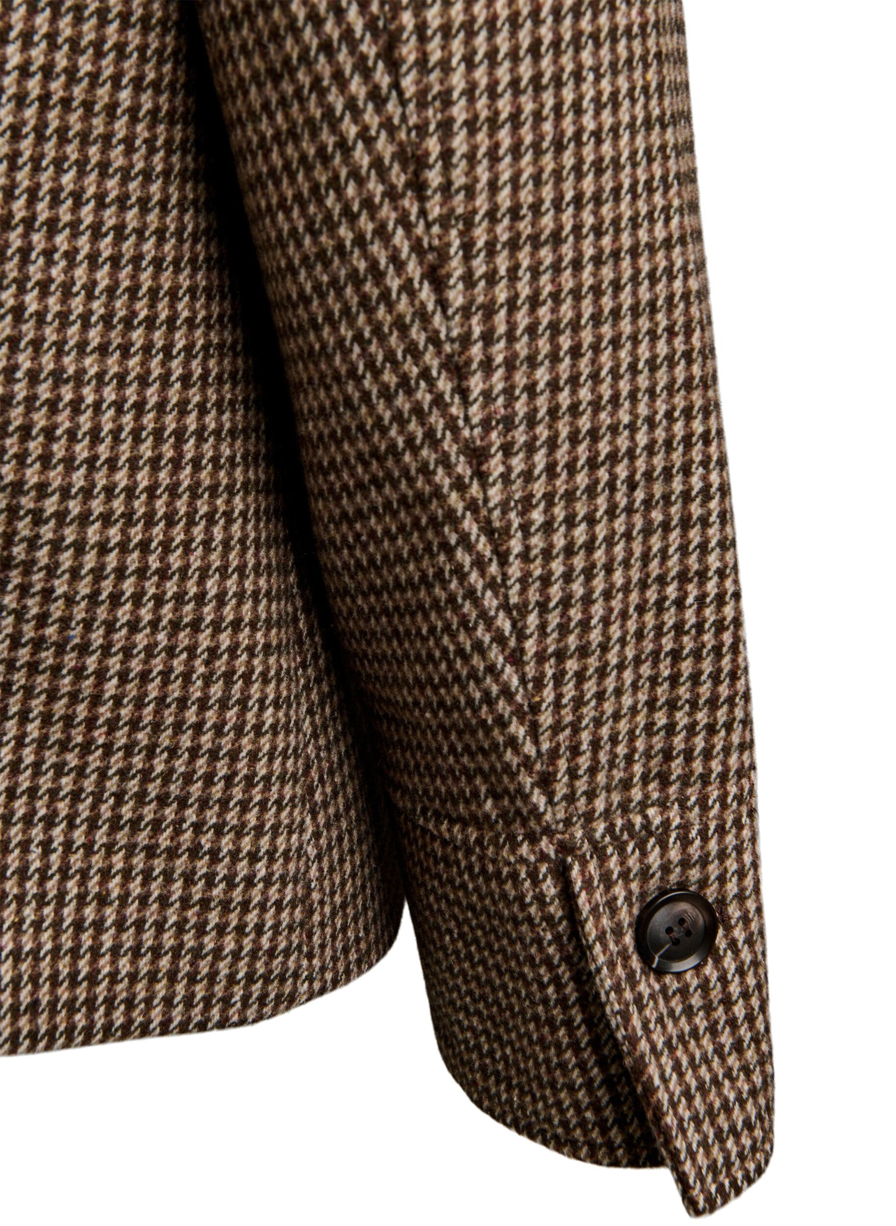 Zizzi Blazer court crois&eacute;, Marron, Packshot image number 4