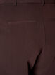 Pantalon tailleur large &agrave; taille haute, Marron, Packshot image number 3