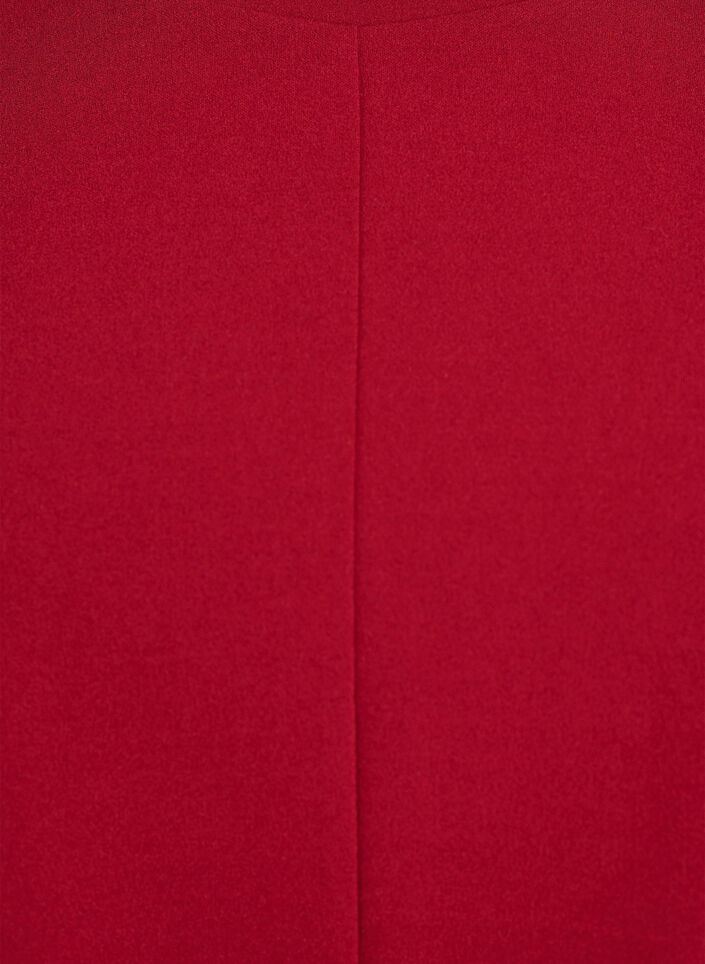 Blouse à manches courtes avec pinces de cintrage, Bordeaux, Packshot image number 2