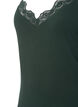 Chemise de nuit avec bord dentelle en viscose, Vert fonc&eacute;, Packshot image number 2