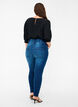Jean Bea super slim avec taille extra haute, Bleu, Model image number 1