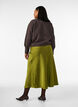 Jupe midi en satin, Vert, Model image number 1