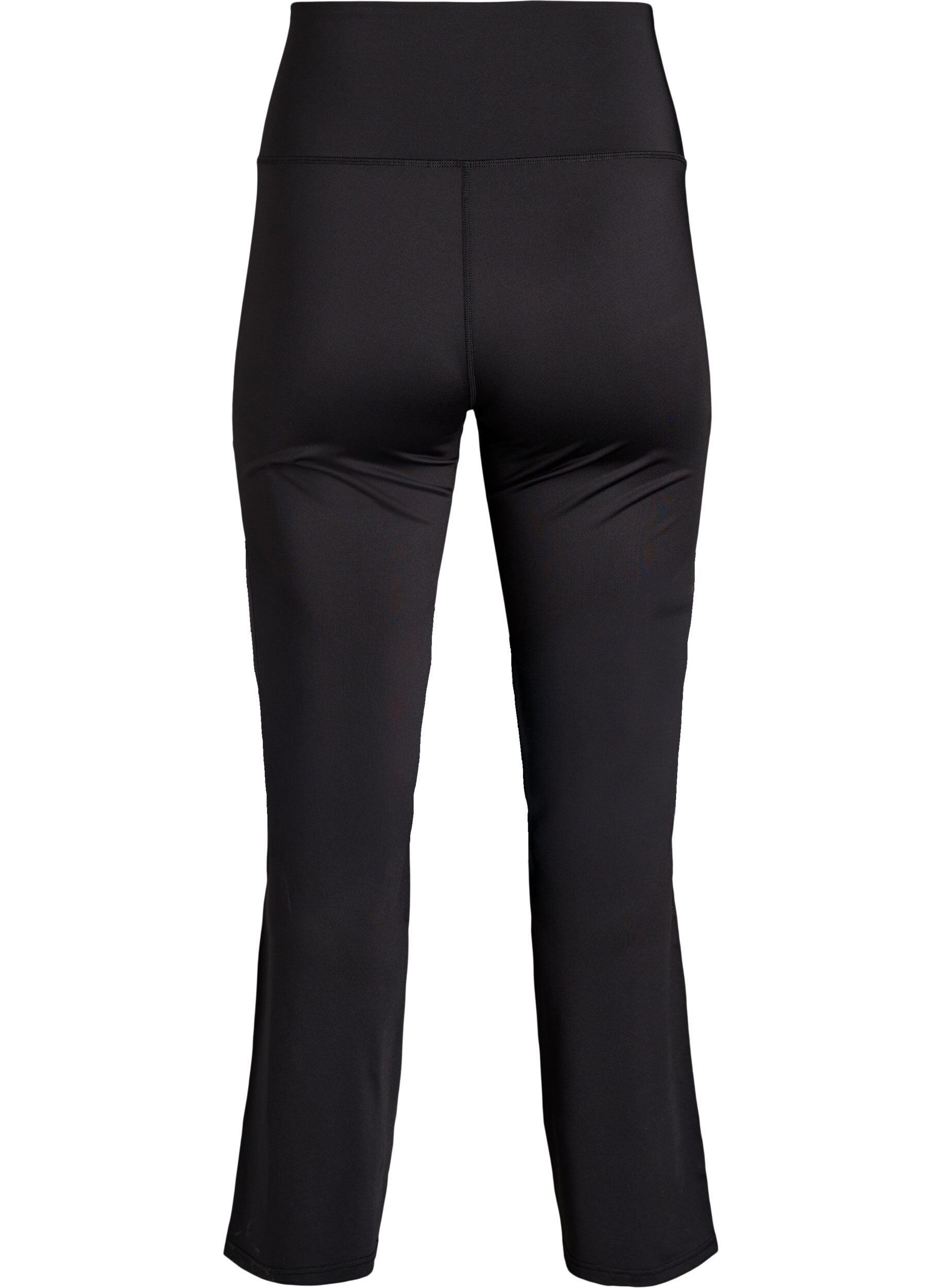 ZizziPantalon de training &eacute;vas&eacute; taille haute, Noir, Packshot image number 1