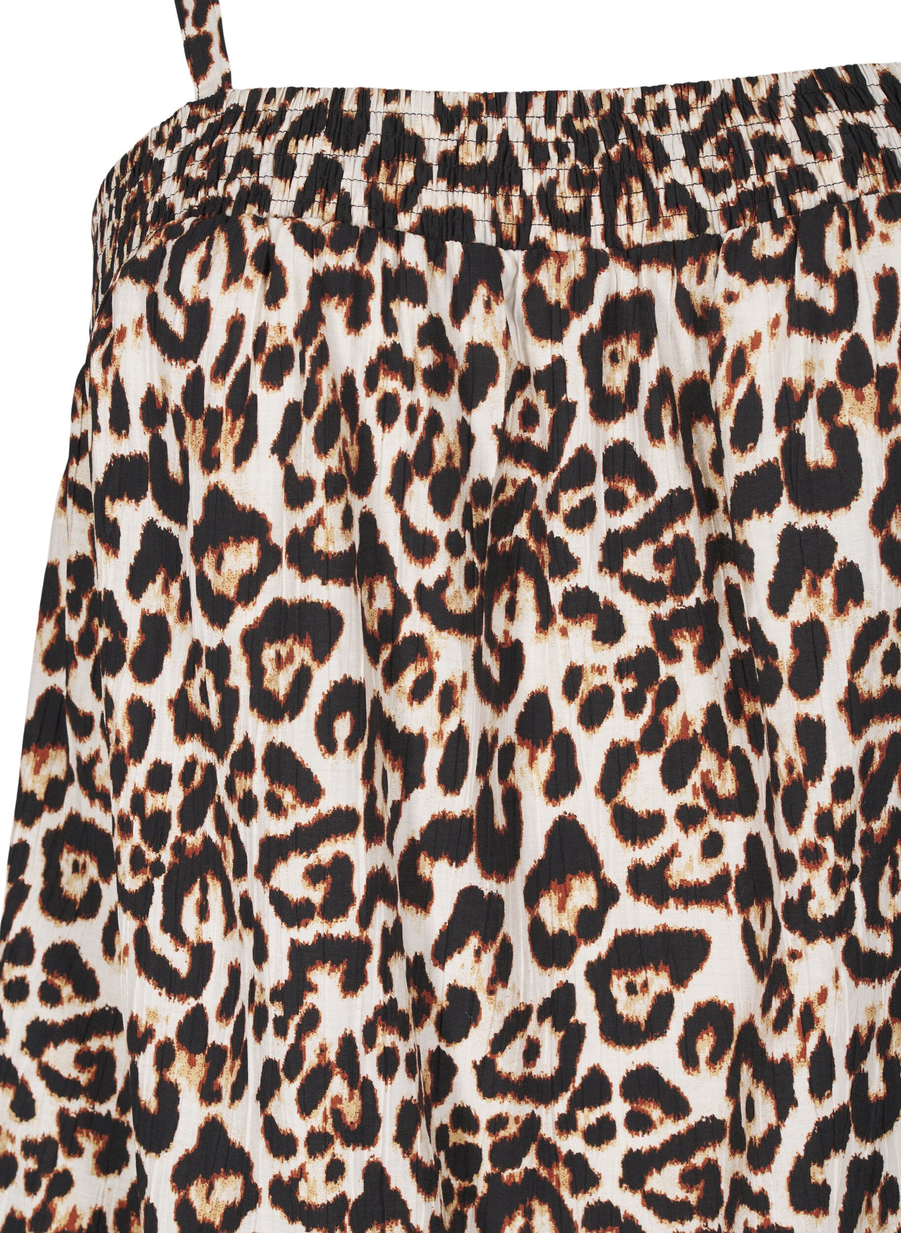 Zizzi Haut en viscose avec fines bretelles, Beige, Packshot image number 2