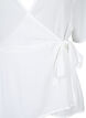 Blouse en viscose cache-c&oelig;ur, Bright White, Packshot image number 2