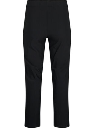 Pantalon extensible en viscose, Black, Packshot image number 1