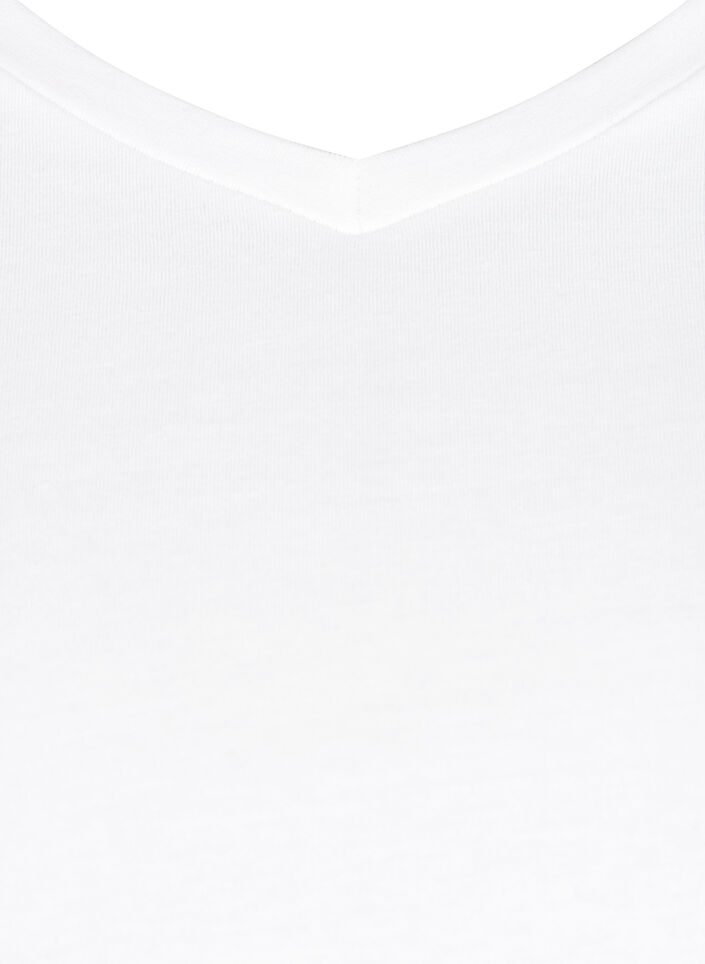 T-shirt basique, Blanc, Packshot image number 2