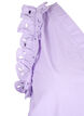 Top en coton sans manches avec volants, Violet, Packshot image number 3
