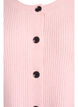 Cardigan en tricot c&ocirc;tel&eacute; avec boutons, Rose, Packshot image number 2