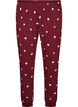 Bas de pyjama imprim&eacute;, Bordeaux, Packshot image number 0