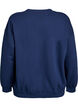 Sweat-shirt avec imprim&eacute; texte, Bleu, Packshot image number 1