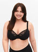 Soutien-gorge d'allaitement avec dentelle, Black, Model image number 0