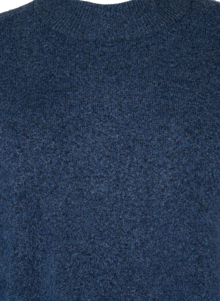 Long chemisier tricoté à manches longues, Bering Sea Mel., Packshot image number 2