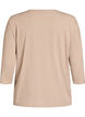 Blouse en jersey avec manches 3/4, Beige, Packshot image number 1