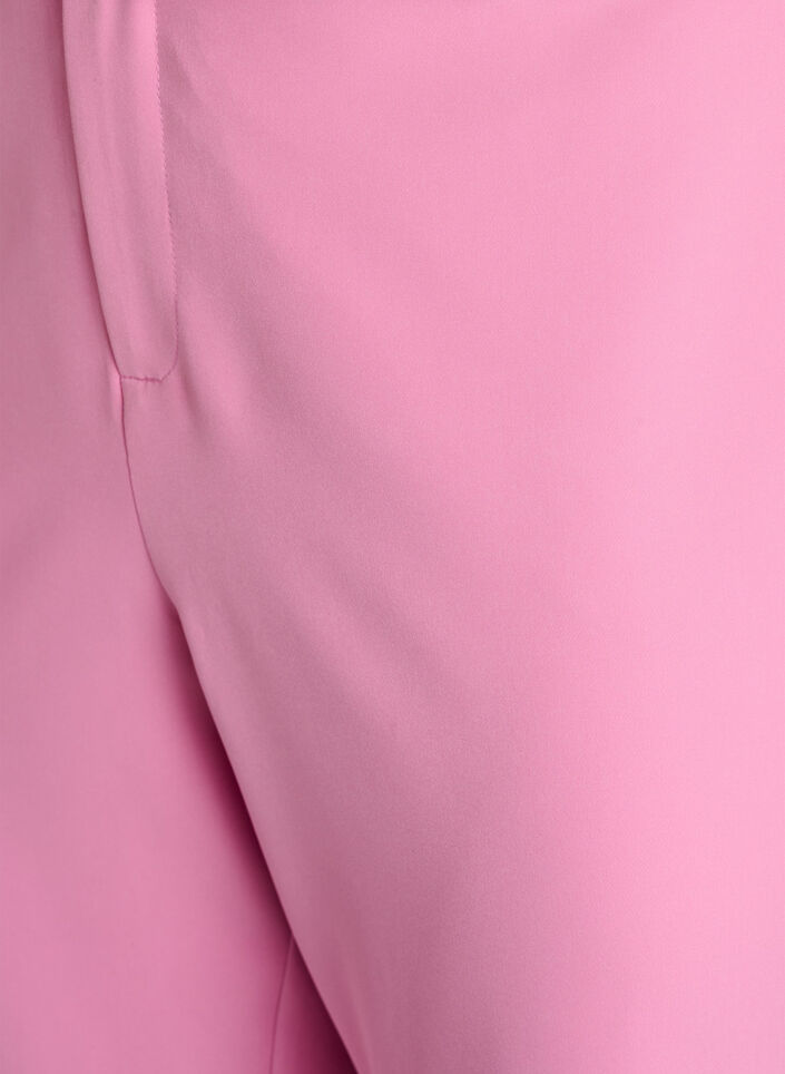 Pantalon avec poches et jambes droites, Rose, Packshot image number 2