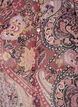 Blouse &agrave; imprim&eacute; cachemire et d&eacute;tails &agrave; volants, Mauve, Packshot image number 2