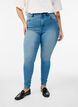 Jean Amy super slim &agrave; taille haute, Bleu Clair, Model image number 2