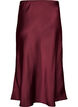 Jupe midi en satin, Bordeaux, Packshot image number 1
