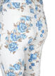 Pantacourt Amy taille haute avec imprimé floral, White B.AOP, Packshot image number 3