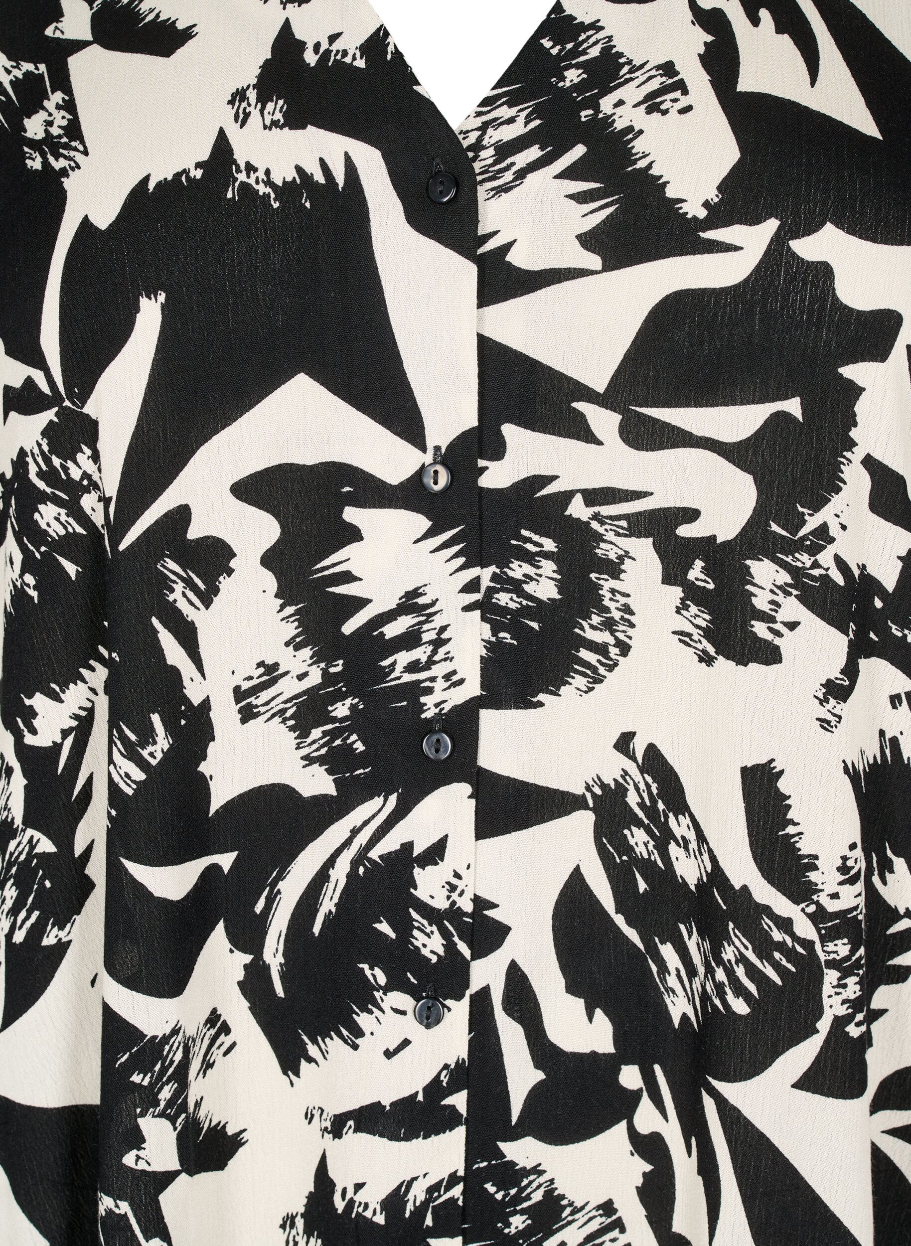 Zizzi Robes de plage Kaftan &agrave; boutons, Beige, Packshot image number 2