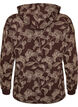 Sweat &agrave; capuche avec imprim&eacute; int&eacute;gral, Marron, Packshot image number 1