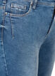 Jean court Amy avec fermeture &eacute;clair, Bleu, Model image number 4