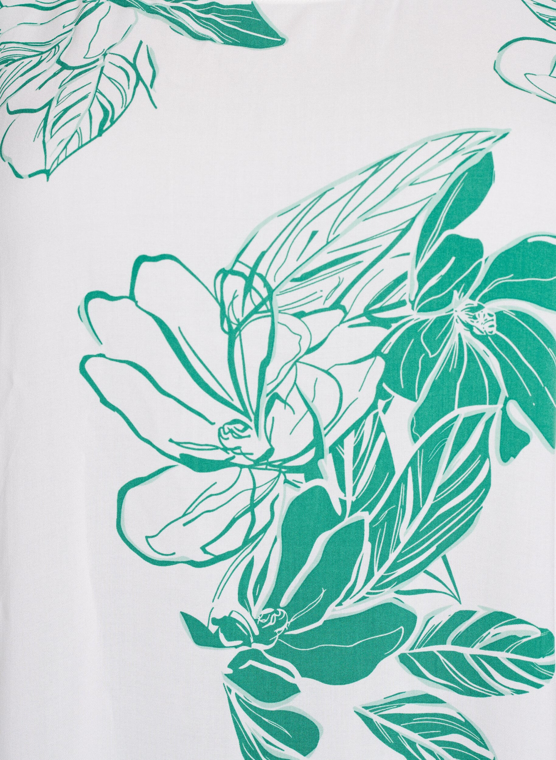 ZizziRobe en viscose avec d&eacute;coupe, Vert, Packshot image number 2