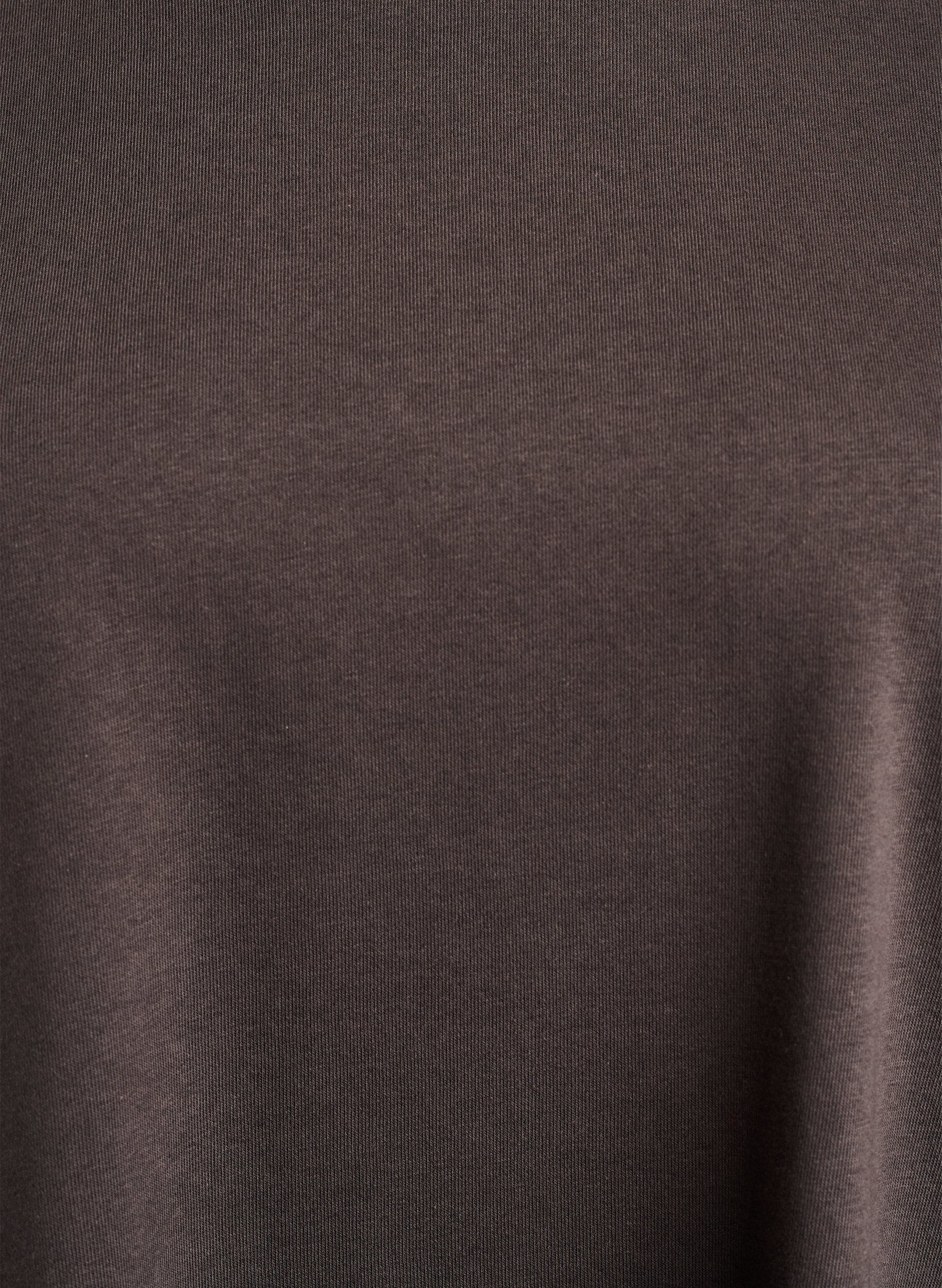 Zizzi T-shirt sweat oversize, Marron, Packshot image number 2
