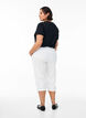 Pantacourt en coton, Blanc, Model image number 1