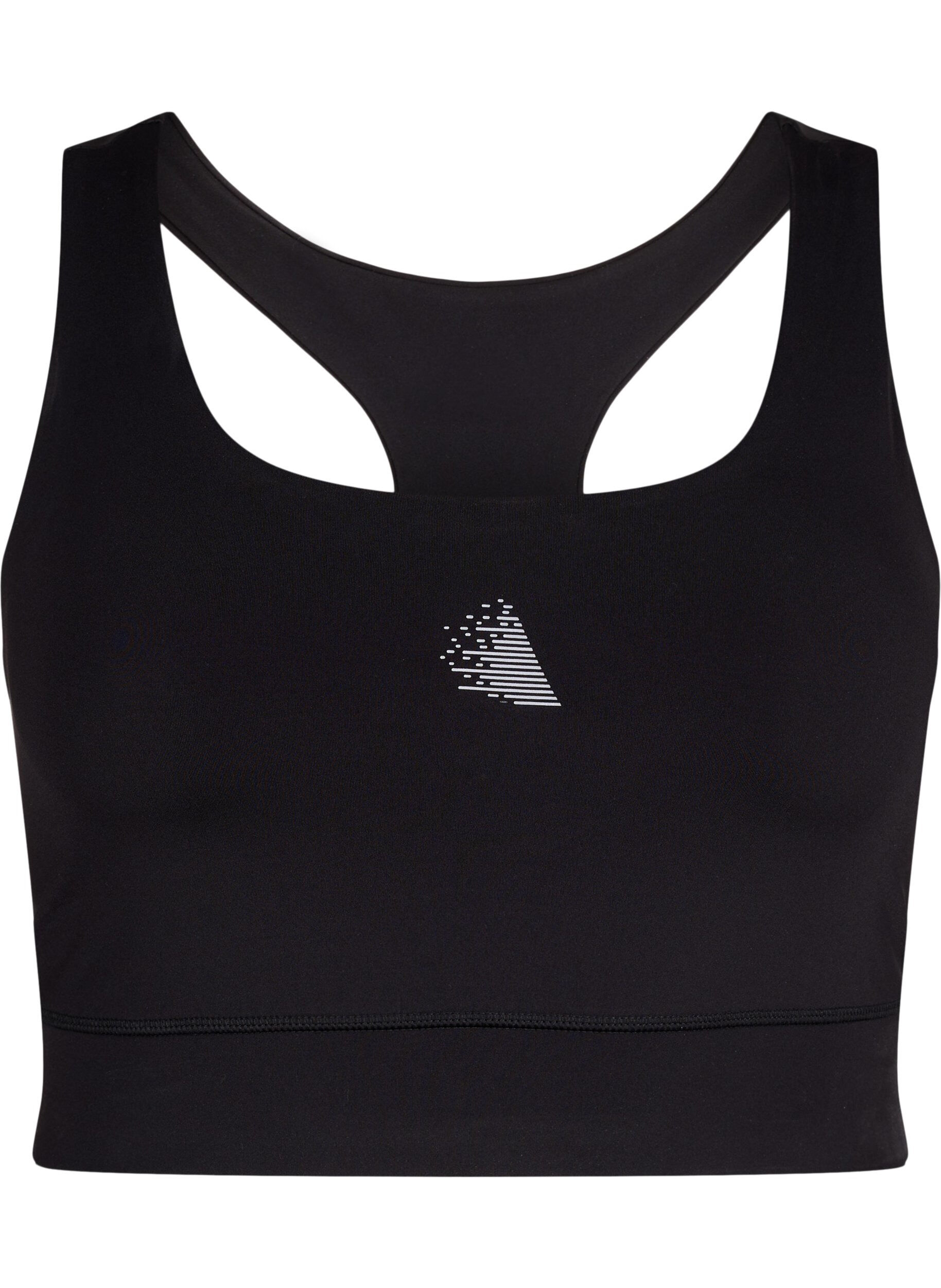 Zizzi Soutien-gorge de sport &agrave; dos nageur, Noir, Packshot image number 0