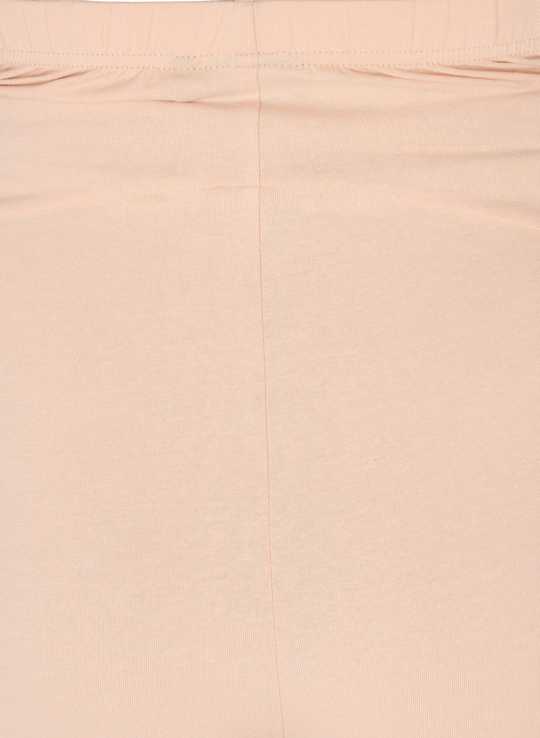 Zizzi Short de maternit&eacute; moulant en coton, Beige, Packshot image number 3