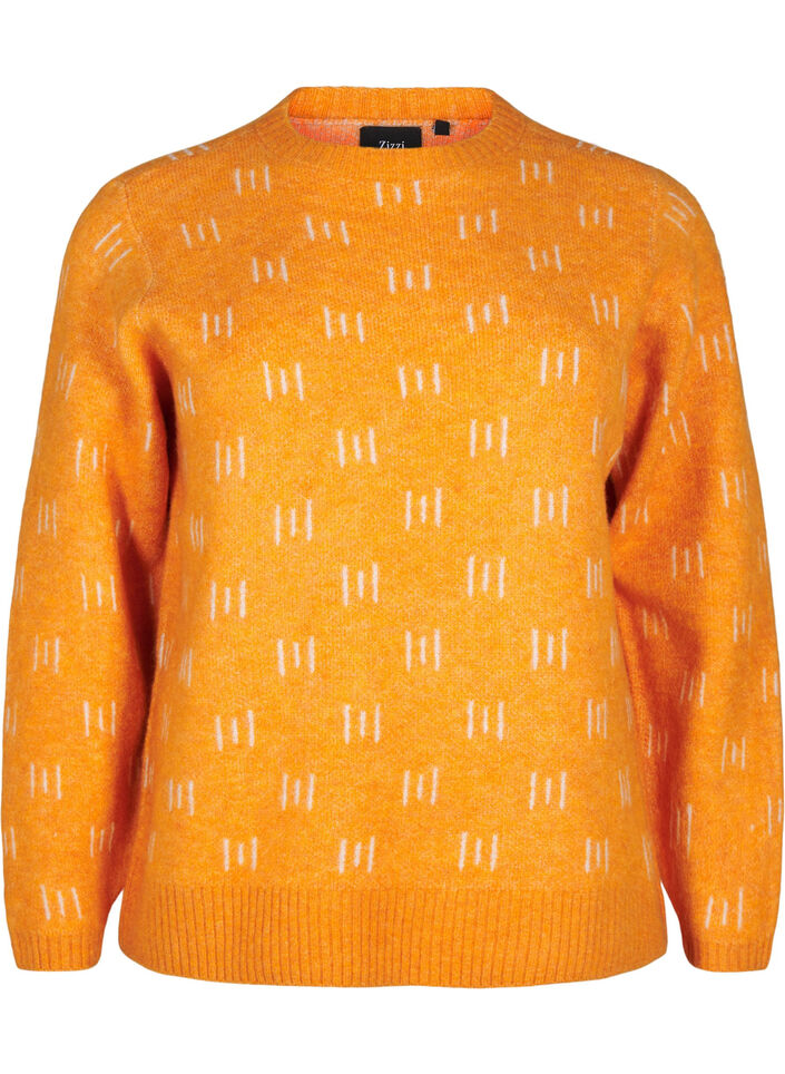 Pull &agrave; motifs, Yam Birch Comb, Packshot image number 0