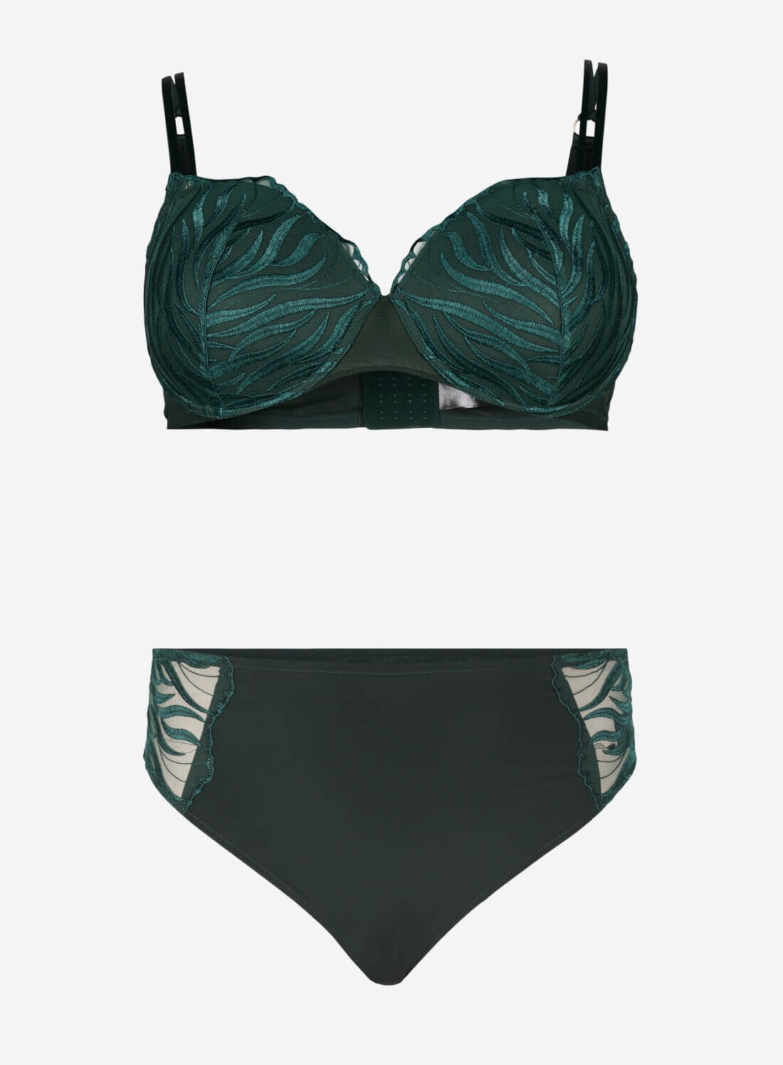 Zizzi Soutien-gorge moul&eacute; avec broderie, , Model