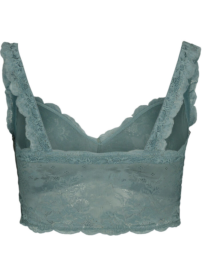 Bralette en dentelle sans armature, Balsam Green Ass, Packshot image number 1