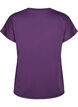 T-shirt de sport ample avec col en V, Violet, Packshot image number 1