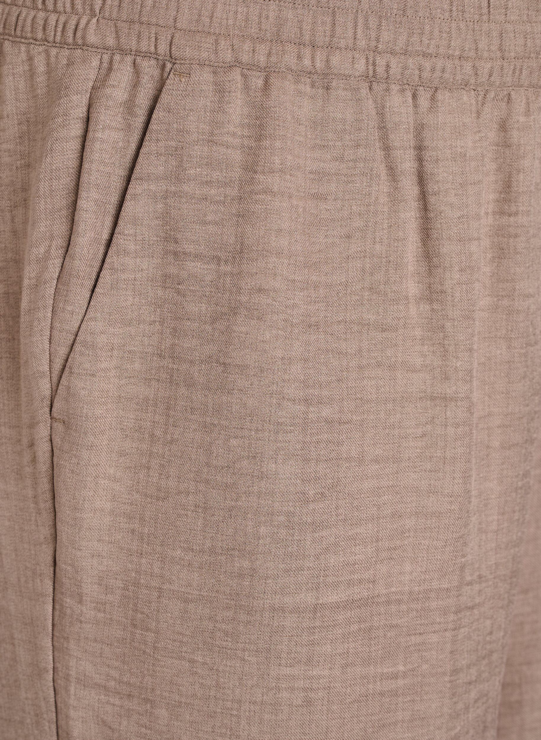 ZizziShort avec poches et taille haute, Marron, Packshot image number 2