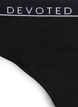String en coton avec taille normale, Noir, Packshot image number 2