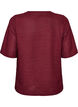 Blouse textur&eacute;e avec paillettes, Bordeaux, Packshot image number 1